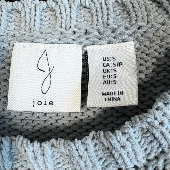 Joie Light Blue Crew Neck Sweater - Picture 6 of 11